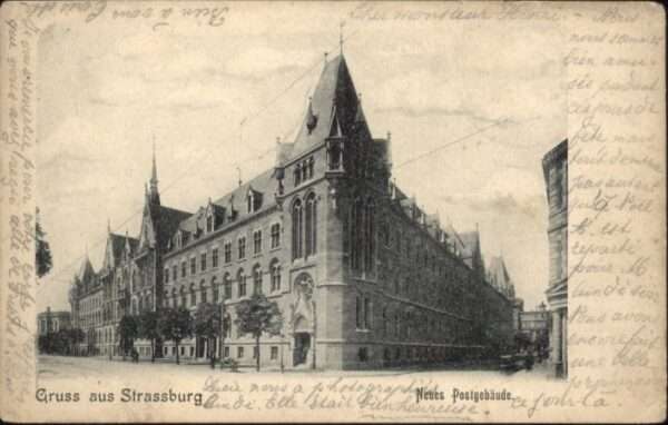 Strasbourg Alsace Strassburg Elsass Post