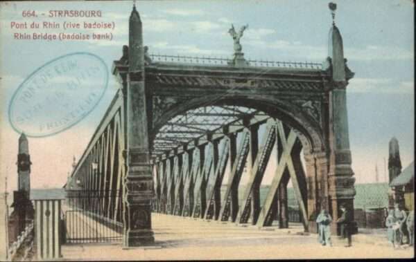 Strasbourg Alsace Strasbourg Pont Rhin