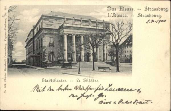 Strasbourg Alsace Strassburg Elsass Strasbourg Theatre Th