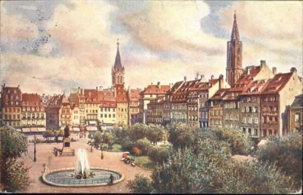 Strasbourg Alsace Strassburg Elsass Strassbourg Kleberpla