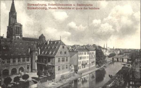 Strasbourg Alsace Strassburg Elsass Strasbourg Hohenlohem