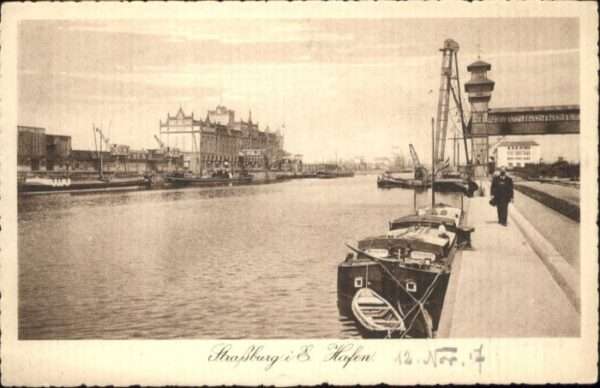 Strasbourg Alsace Strassburg Elsass Hafen