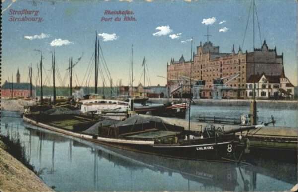 Strasbourg Alsace Strassburg Elsass Strasbourg Rheinhafen