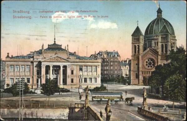 Strasbourg Alsace Strassburg Elsass Strasbourg Justizpala