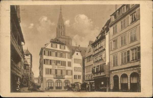 Strasbourg Alsace Strassburg Elsass Strasbourg Ferkelmark