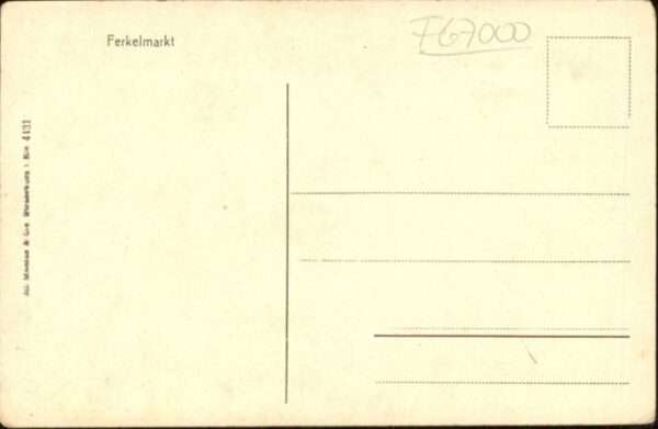 Strasbourg Alsace Strassburg Elsass Ferkelmarkt Gastwirts – Bild 2