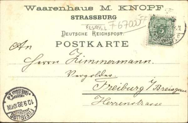 Strasbourg Alsace Strassburg Elsass Justizgebäude – Bild 2