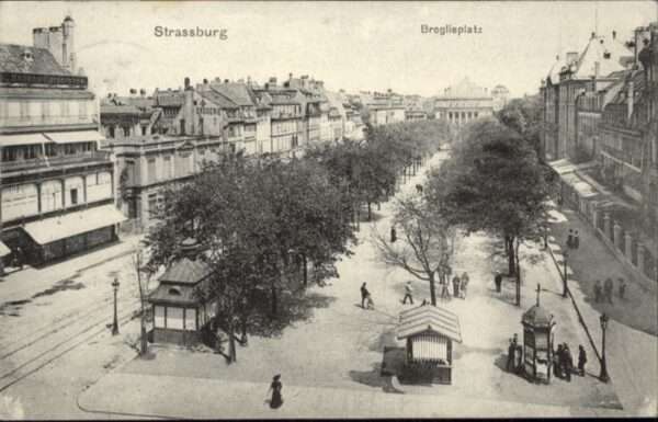 Strasbourg Alsace Strassburg Elsass Broglieplatz