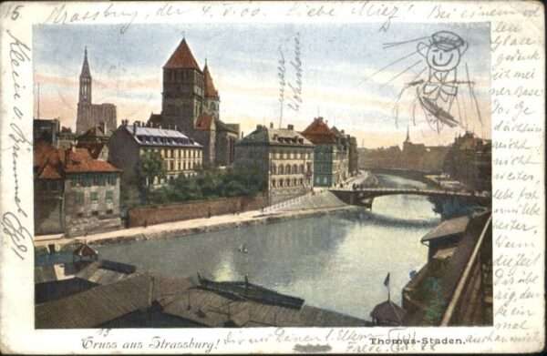 Strasbourg Alsace Strassburg Elsass Thomas-Staden