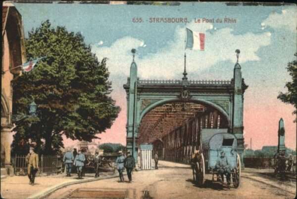 Strasbourg Alsace Strasbourg Pont Rhin