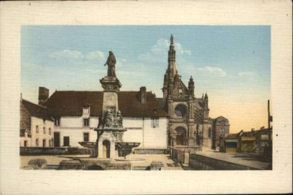 Sainte-Anne-d Auray Fontaine Basilique