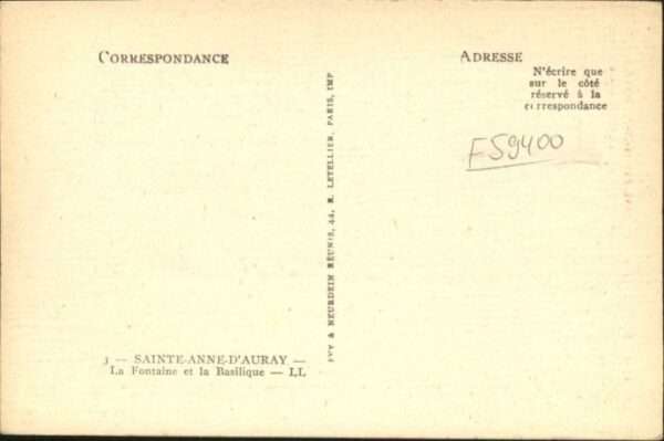 Sainte-Anne-d Auray Fontaine Basilique – Bild 2