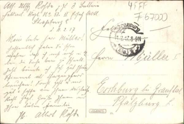Strasbourg Alsace Strassburg Elsass Lezay-Marnesia-Staden – Bild 2