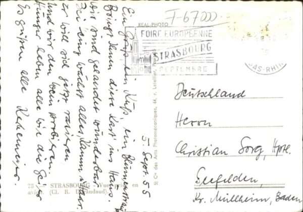 Strasbourg Alsace Strasbourg Fliegeraufnahme – Bild 2