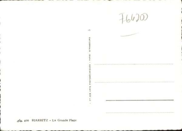 Biarritz Pyrenees Atlantiques Biarritz Plage – Bild 2
