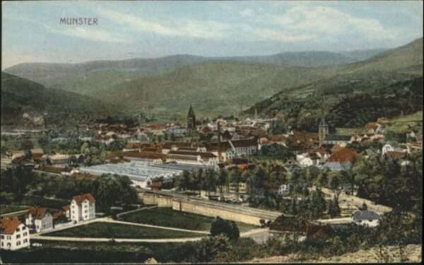 Muenster Haut Rhin Elsass Munster_Elsass