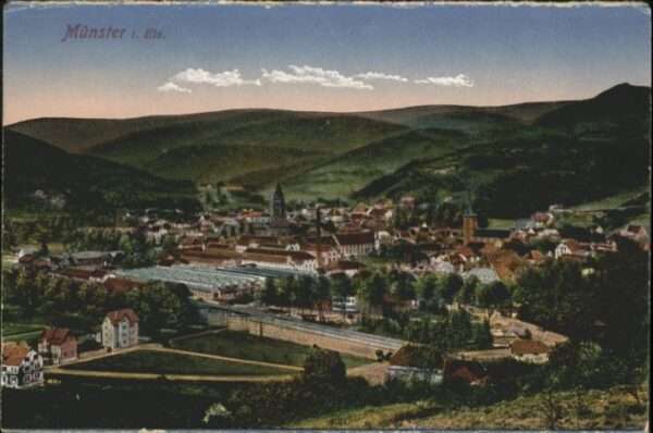 Munster Haut Rhin Elsass Münster_Elsass
