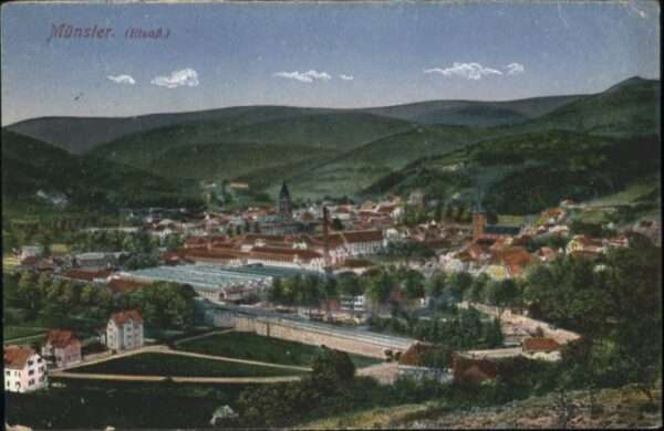 Munster Haut Rhin Elsass Münster_Elsass