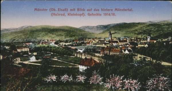 Munster Haut Rhin Elsass Münster_Elsass Münstertal Hohrod Kleink