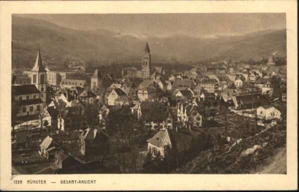 Munster Haut Rhin Elsass Münster_Elsass