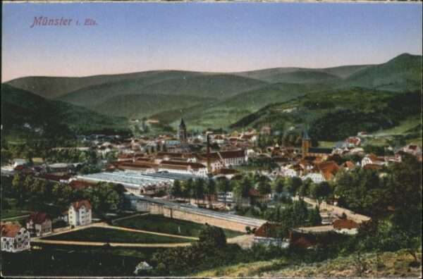 Munster Haut Rhin Elsass Münster_Elsass