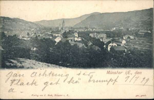 Munster Haut Rhin Elsass Münster_Elsass
