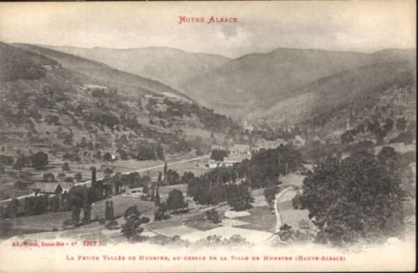 Muenster Haut Rhin Elsass Munster_Elsass La petite vallee