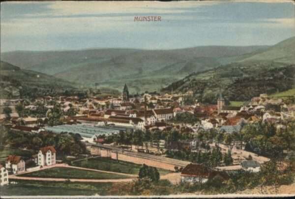 Muenster Haut Rhin Elsass Munster_Elsass