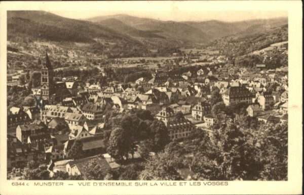 Muenster Haut Rhin Elsass Munster_Elsass