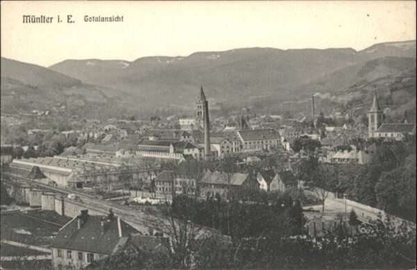 Munster Haut Rhin Elsass Münster_Elsass