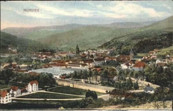 Muenster Haut Rhin Elsass Munster_Elsass