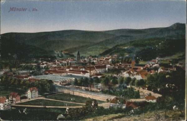 Munster Haut Rhin Elsass Münster_Elsass