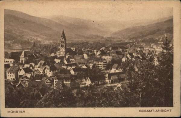 Munster Haut Rhin Elsass Münster_Elsass