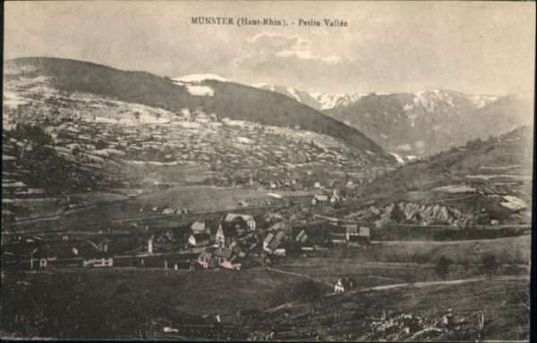Muenster Haut Rhin Elsass Munster_Elsass La petite vallee