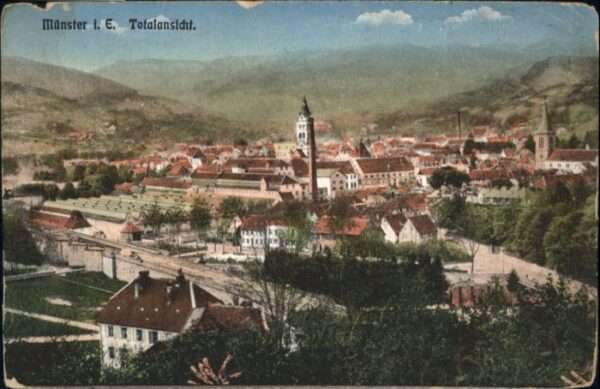 Munster Haut Rhin Elsass Münster_Elsass