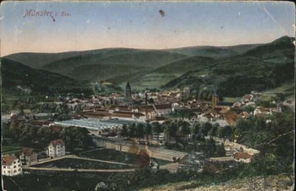 Munster Haut Rhin Elsass Münster_Elsass