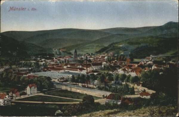 Munster Haut Rhin Elsass Münster_Elsass