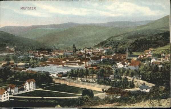 Muenster Haut Rhin Elsass Munster_Elsass
