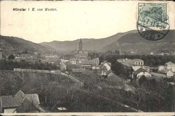 Munster Haut Rhin Elsass Münster_Elsass