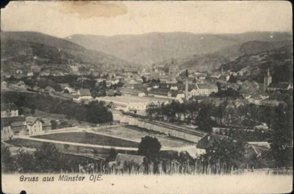 Munster Haut Rhin Elsass Münster_Elsass