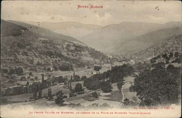 Muenster Haut Rhin Elsass Munster_Elsass La vallee des Munster
