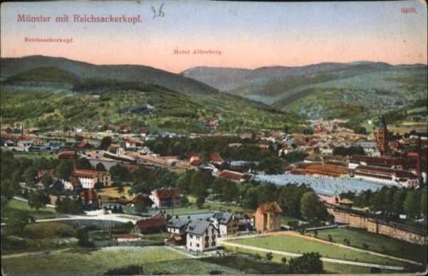 Munster Haut Rhin Elsass Münster_Elsass Reichsackerkopf Hotel Al