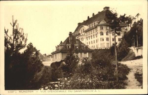 Muenster Haut Rhin Elsass Munster_Elsass Sanatorium A. L.