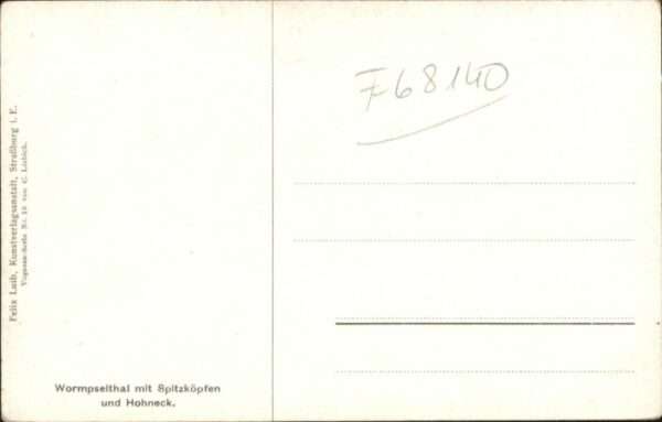 Wormpselthal Spitzköpfen Hohneck – Bild 2