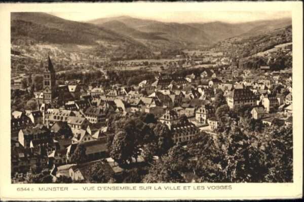 Muenster Haut Rhin Elsass Munster_Elsass