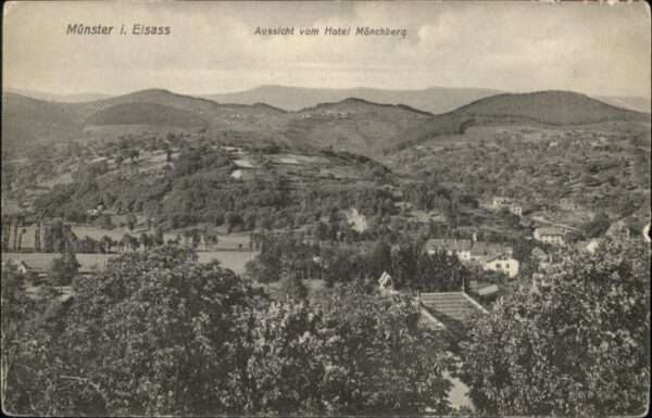 Munster Haut Rhin Elsass Münster_Elsass