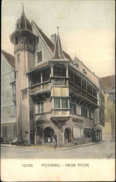 Colmar Haut Rhin Elsass Colmar Maison Pfister