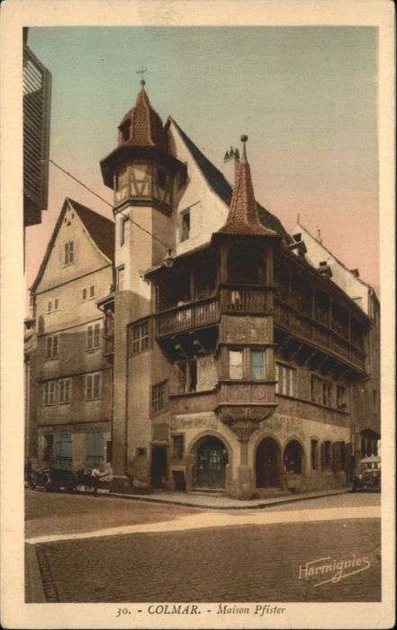Colmar Haut Rhin Elsass Colmar Maison Pfister
