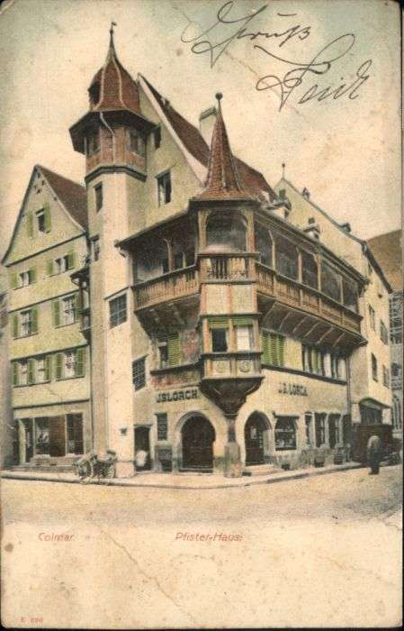 Colmar Haut Rhin Elsass Colmar Pfister-Haus
