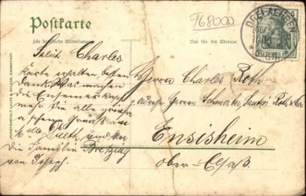 Colmar Haut Rhin Elsass Colmar Pfister-Haus – Bild 2